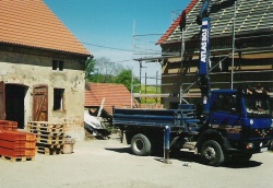 Neueindeckung Stall- und Scheunengebäude in Wittgendorf, Steildach